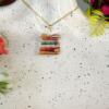 Vintage Books Necklace