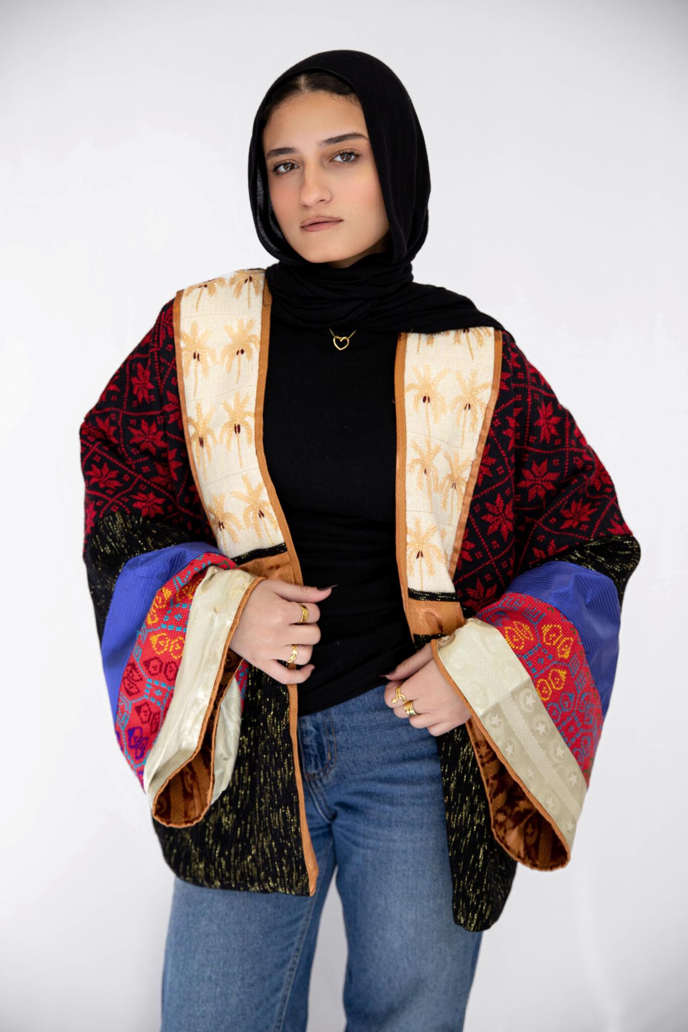 Egyptian Handmade Patchwork Jacket - Bohemian Style 5 IMG 0270 scaled