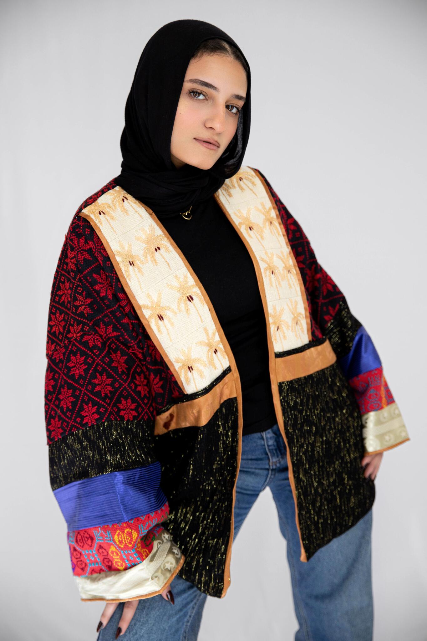 Egyptian Handmade Patchwork Jacket - Bohemian Style 3 IMG 0275 27cfa8f7 a5ba 4eba 95ba e5dec99b9421 scaled