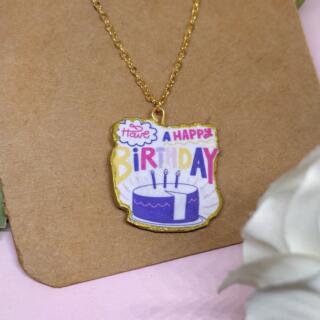Have a Happy Birthday Necklace