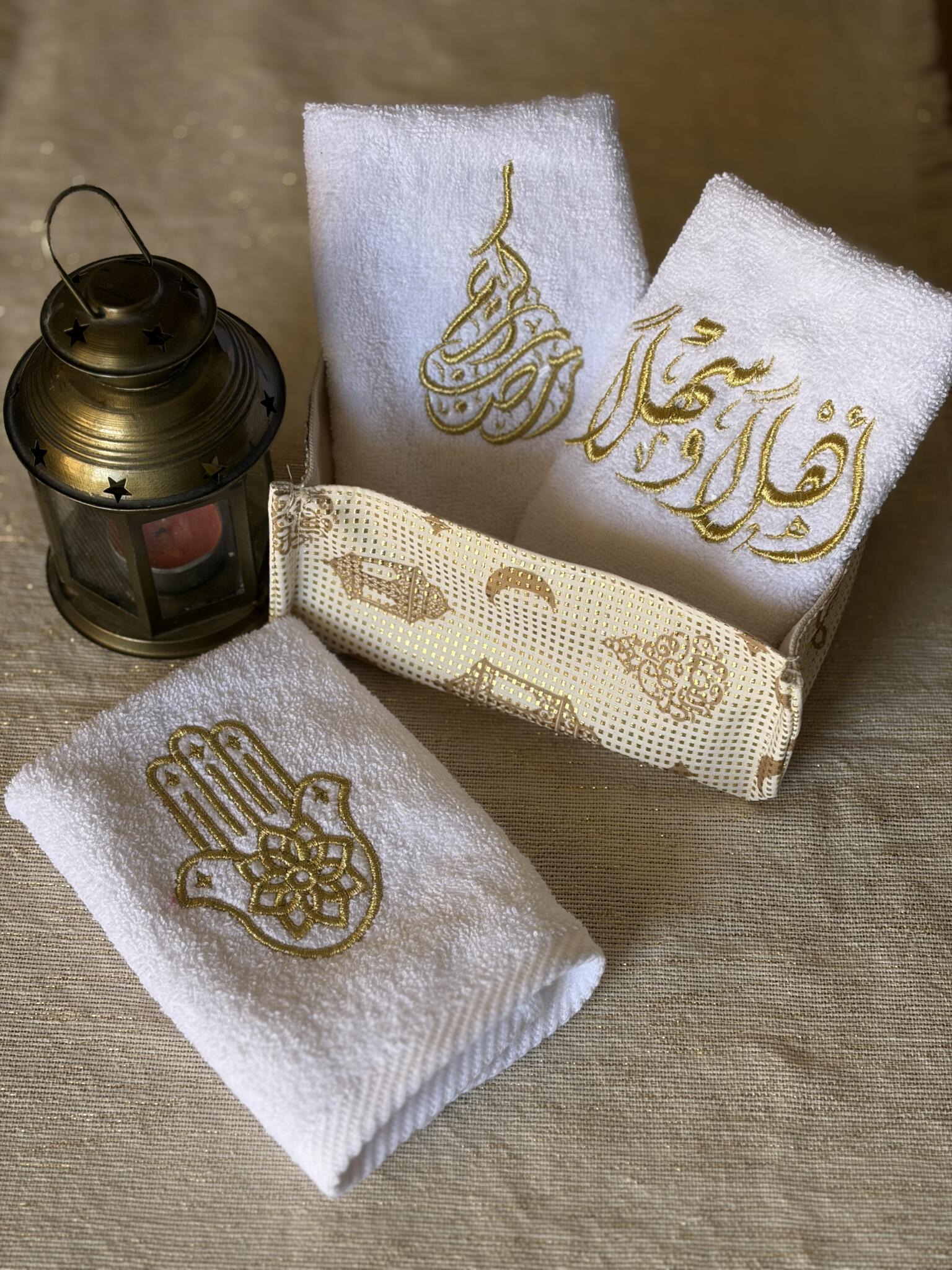 Basket + towel gift set 1 Basket + towel gift set