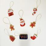 Set of 8 Christmas Ornaments