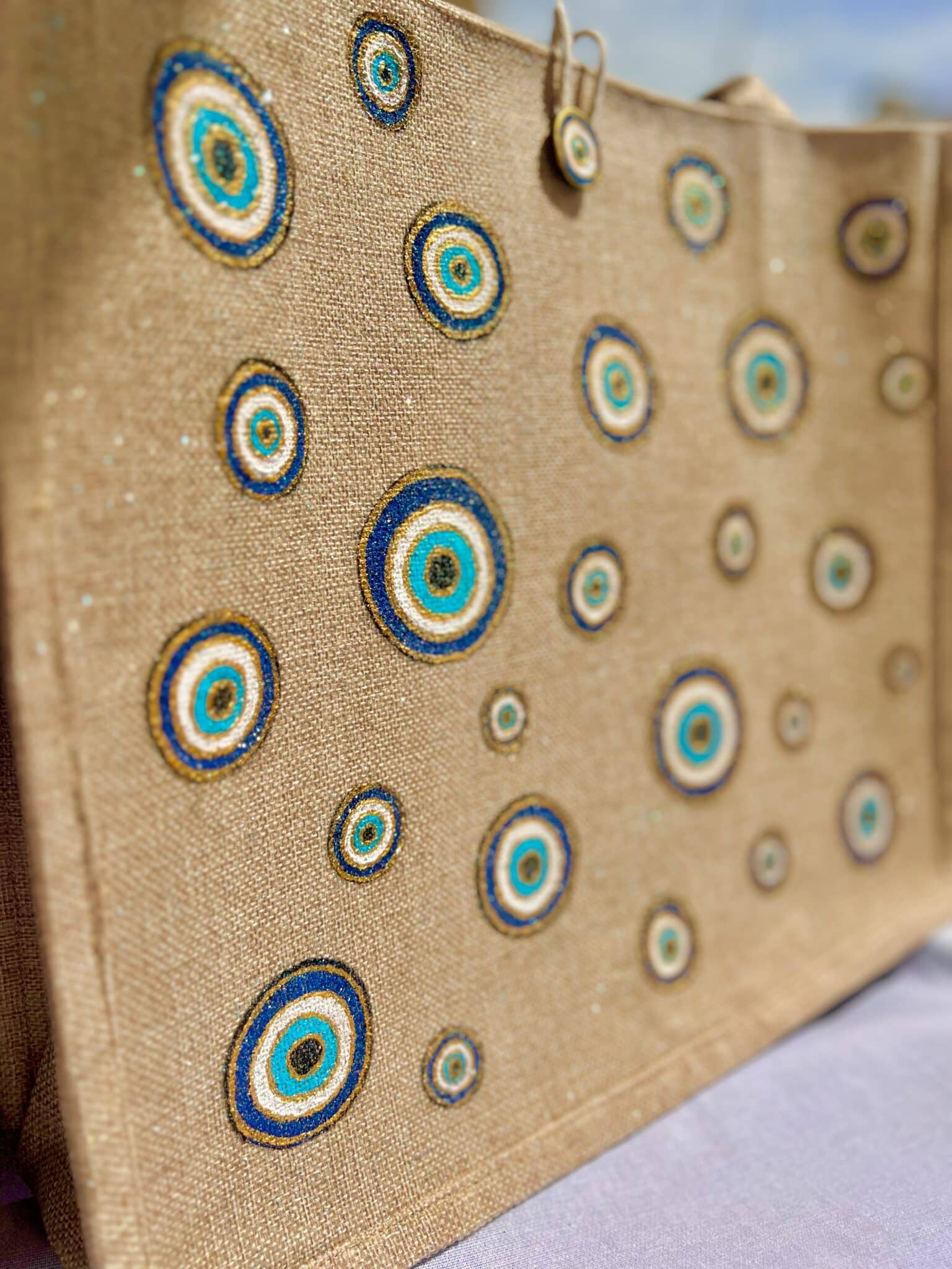 The blue Eyes Tote Bag 2 IMG 1227 scaled