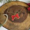 Red Bow Necklace