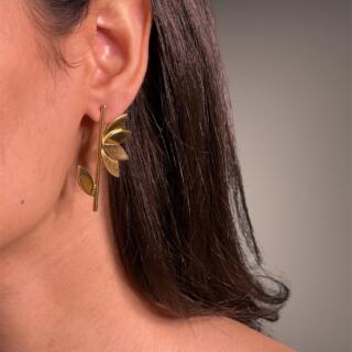 Rose earrings