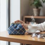 Dark denim mini pocket