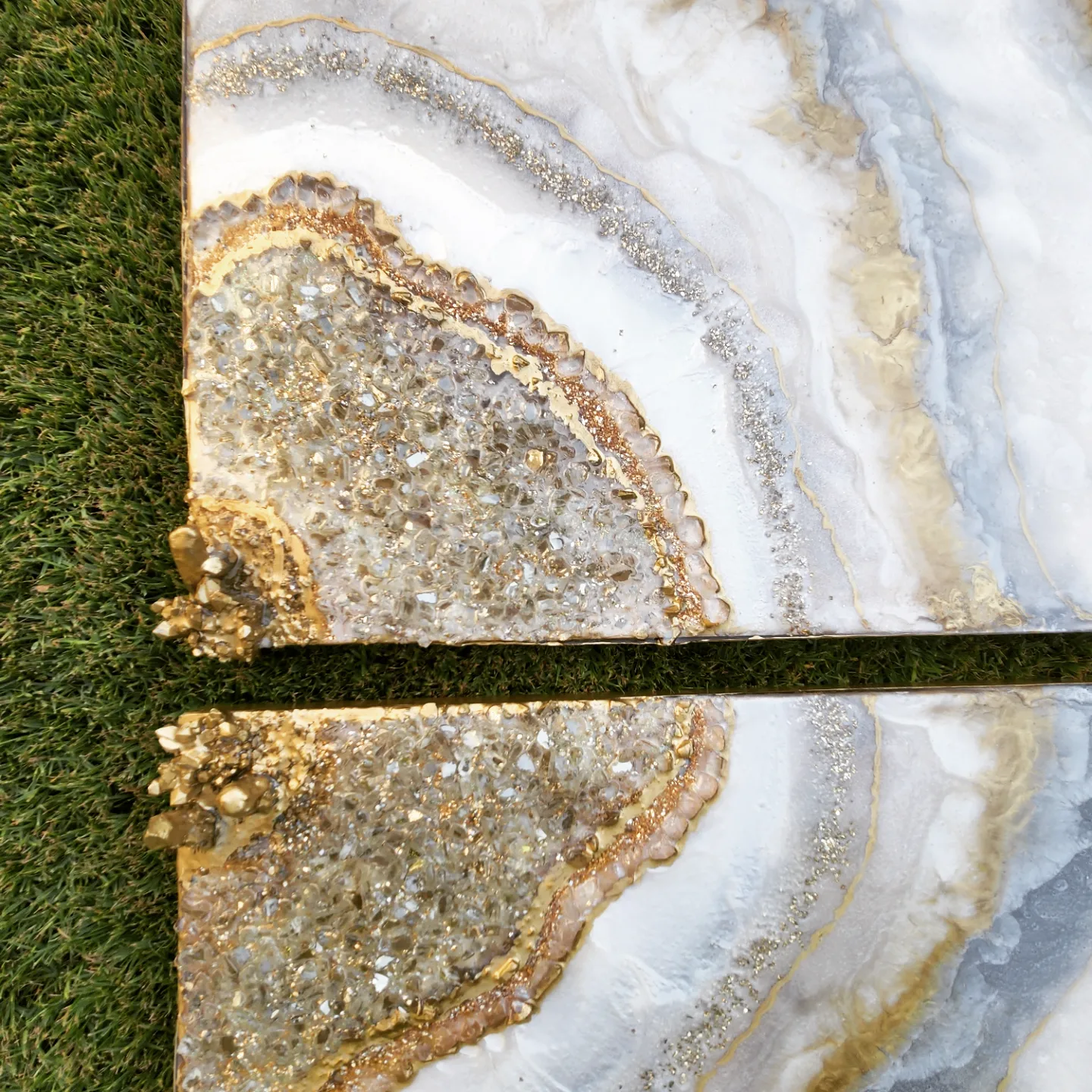 ✨ Extra-Large Resin Wall Art – 2 Piece Set ✨ 5 IMG 20221003 203704 360