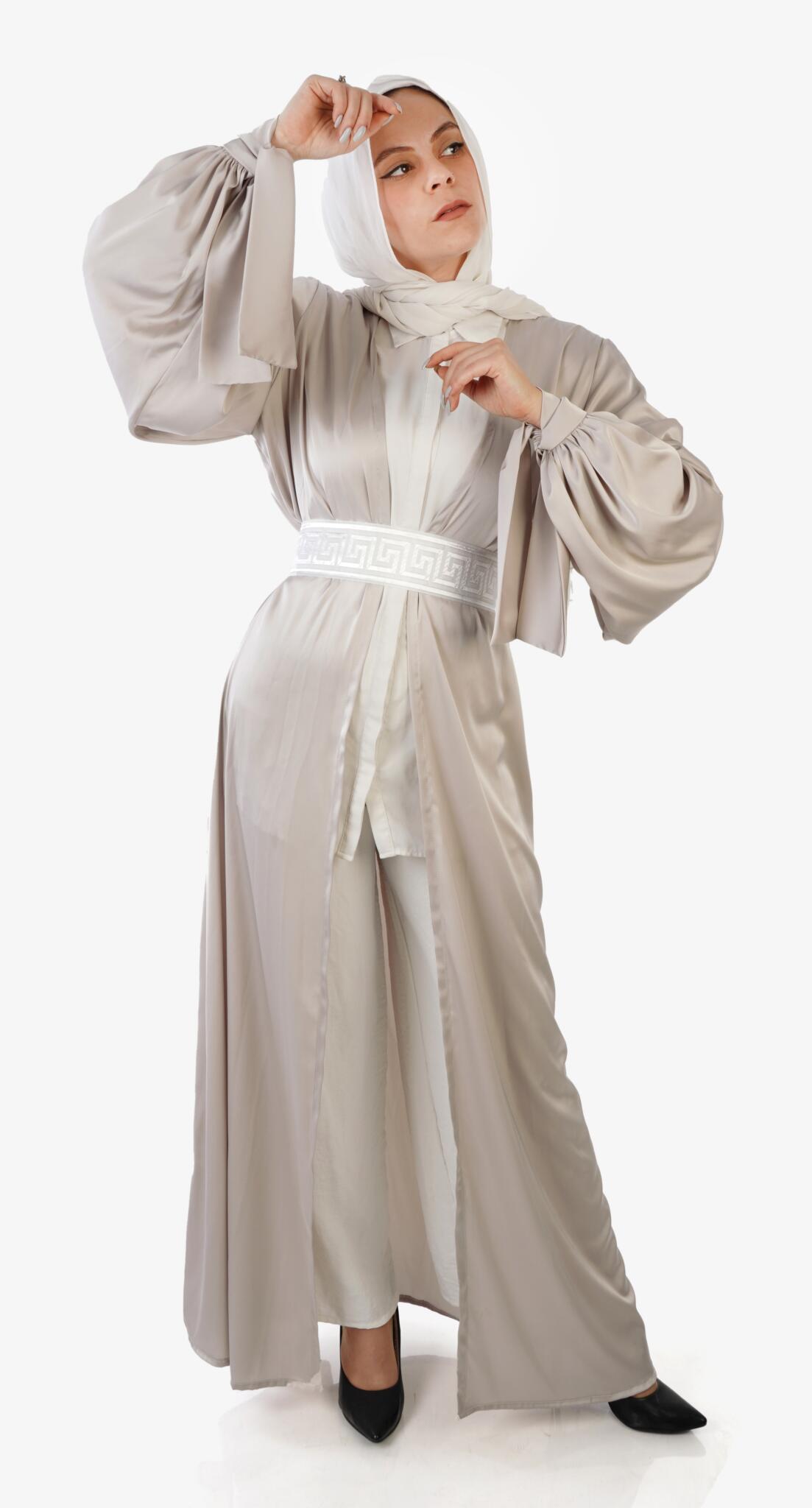 Silk satin kaftan 1 Silk satin kaftan