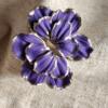 Golden Violet Blooms
