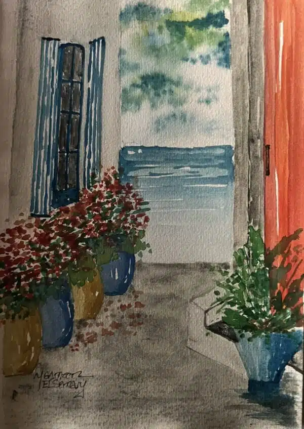 The view in between