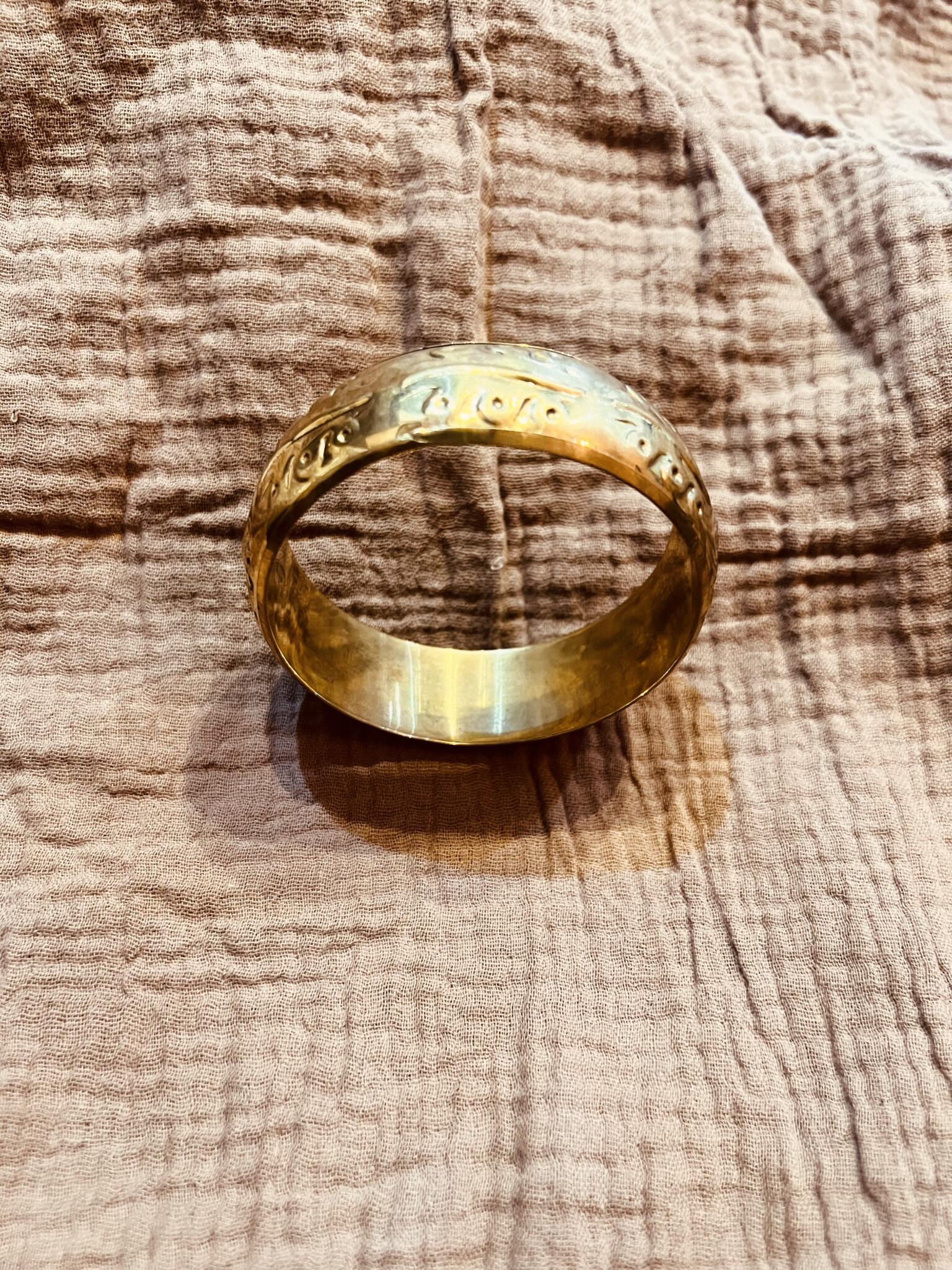 Large size brass bangle 4 IMG 2565 2 scaled