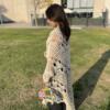 Crochet Off white Cardigan