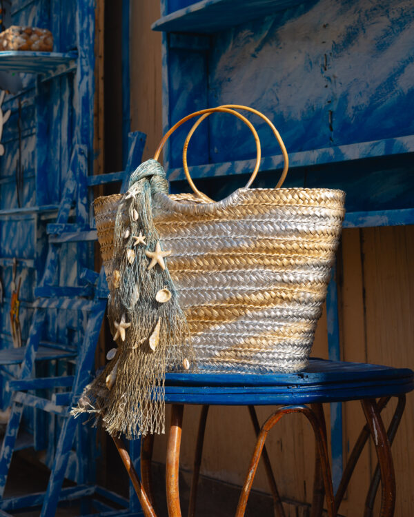 • “Straw beach bag