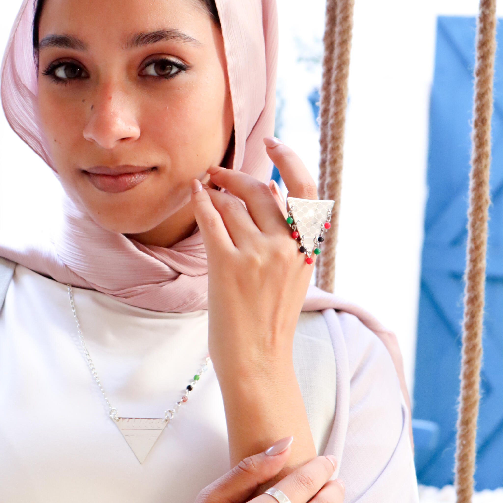 Palestine necklace 1 Palestine necklace