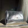Silver cross/hand/waist bag