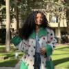 The dotty coat (Green)