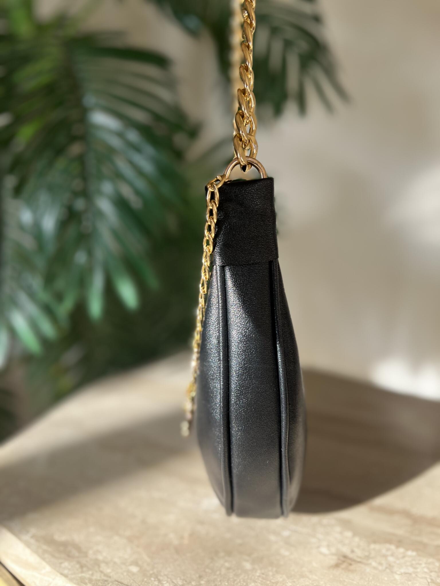 Black Blossom HOBO Bag 2 IMG 3194 scaled