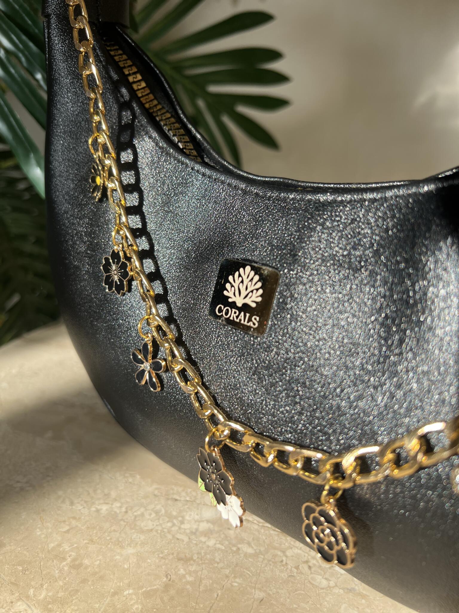 Black Blossom HOBO Bag 3 IMG 3196 1 scaled