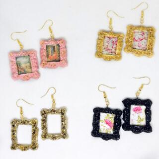Vintage Frames Earrings