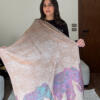 Elephant cashmere shawl