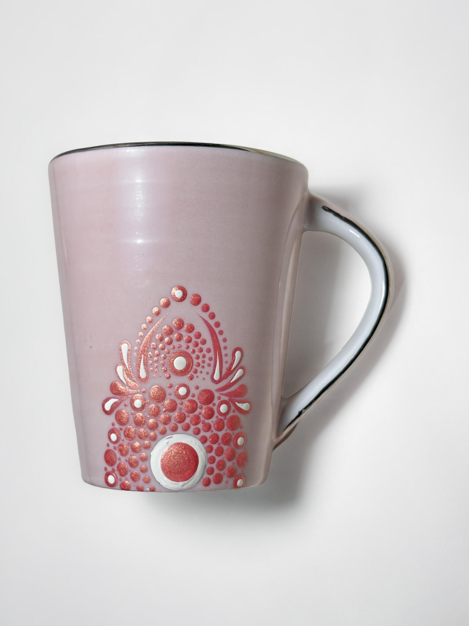 Customized mandala dots mug 2 IMG 3744 scaled