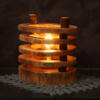 wooden lamp