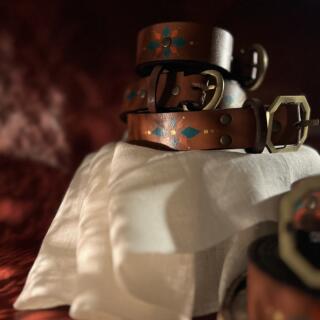 Handmade Genuine Leather belt.