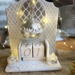 Wooden Ramadan Calendar