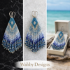 Blue Waters Fringe Earrings