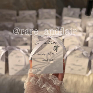 Engagement candles favors