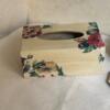 Floral Decoupage tissue box