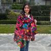 Printed embroidery shawl 2