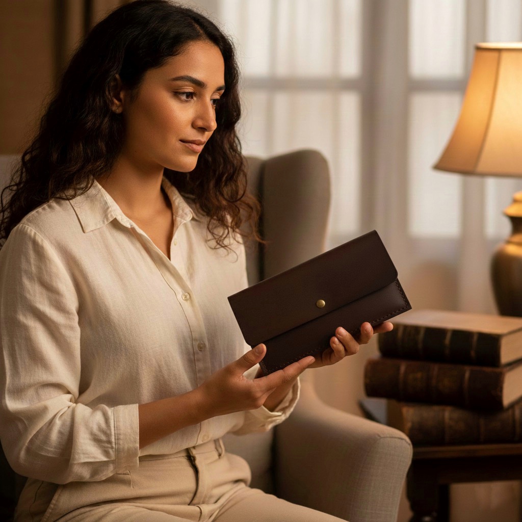 Basic Long Leather Purse / wallet 5 IMG 5212