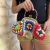 Colorful Crochet Bag
