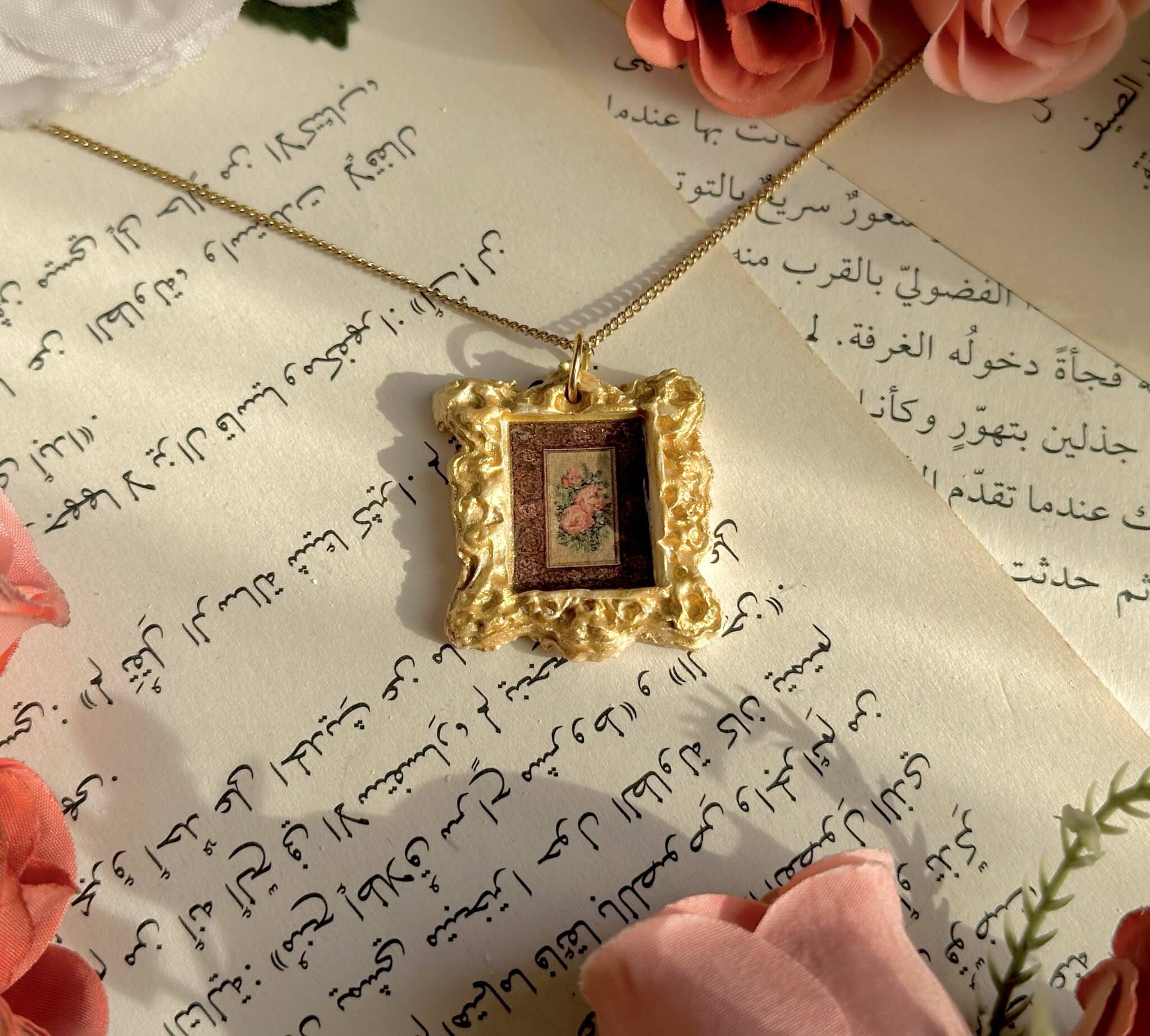 Vintage frame Necklaces 3 IMG 5561 scaled