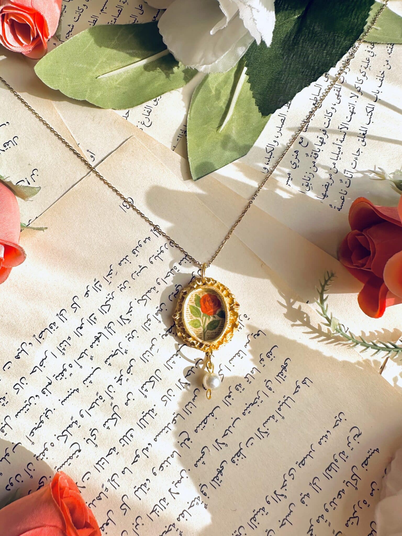 Vintage frame Necklaces 5 IMG 6199 scaled