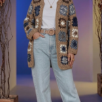 Medium length cardigan