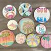 "Miami Beach" Wall Plates Collection