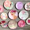 "Pink Dream" Wall Plates Collection