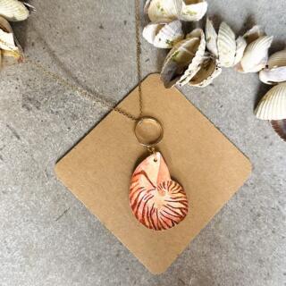 Spiral Shell Neklace