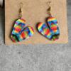 Flip-flop earrings