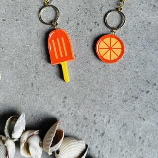 Citrus & Cream Earrings