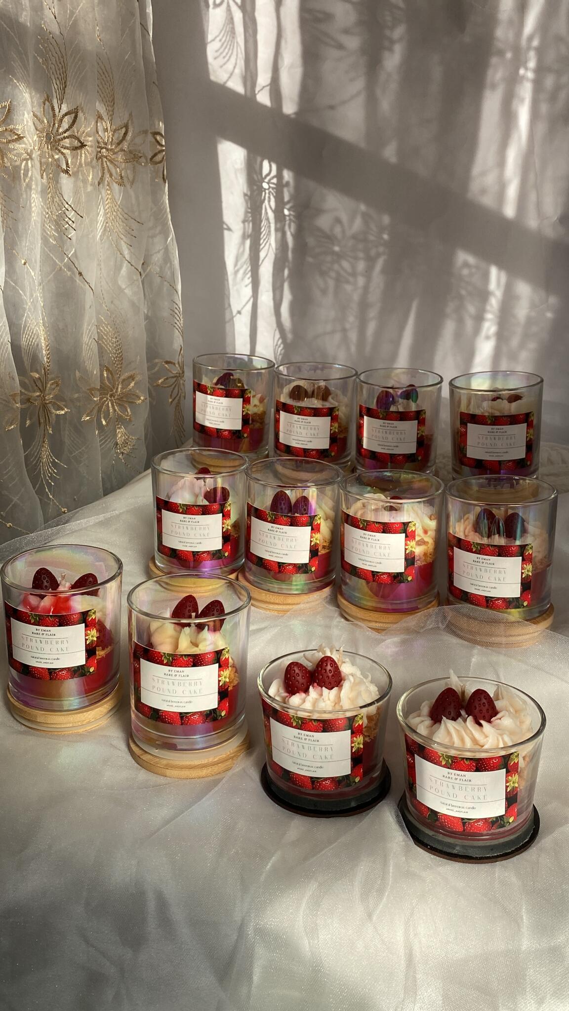 Strawberry pound cake candle 3 IMG 8504 1 scaled