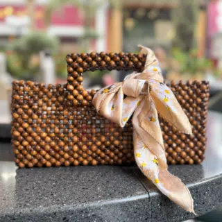 Bottega wooden bag