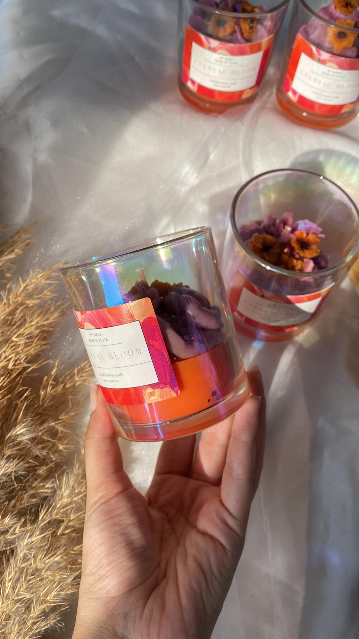 Eternal bloom candle 2 IMG 8644 scaled