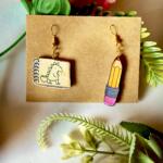 Draw and write earrings