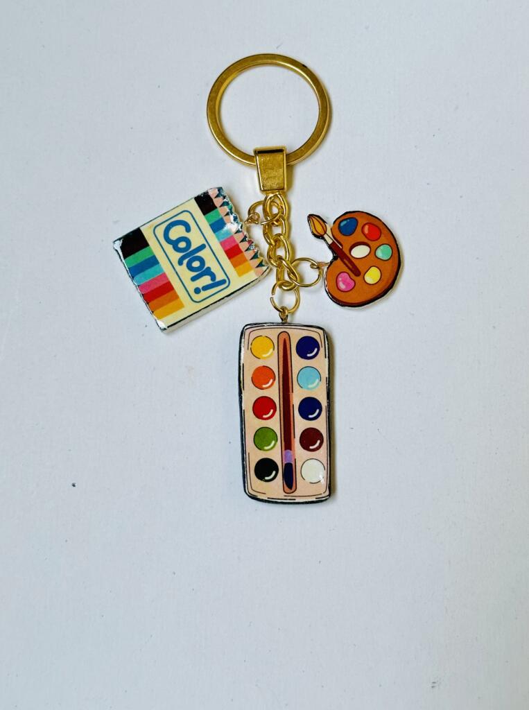 Art Lover Keychain