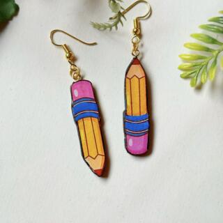 Pencils Earrings