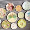 "Spring Garden Medley" Wall Plates Collection