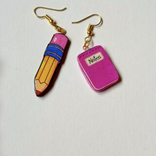 Study set earrings